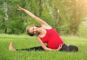 pregnancy yoga